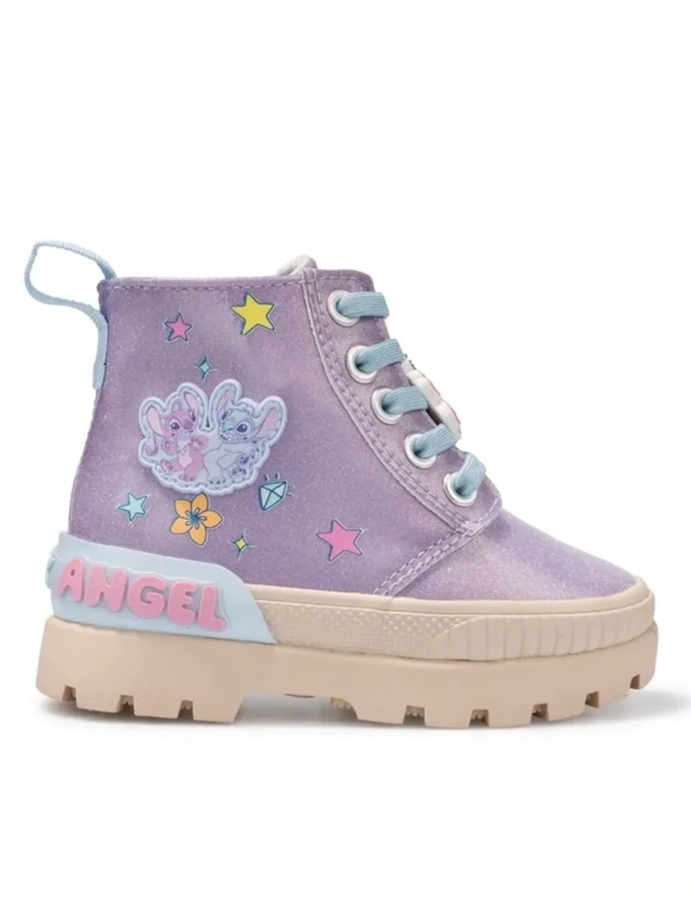 Disney Stitch Toddler Girls Combat Boots